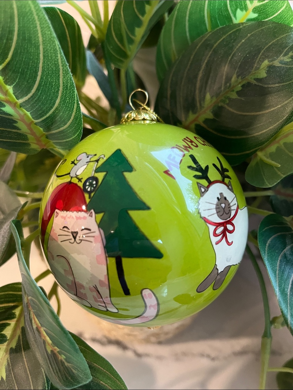 🐱 Pier 1 2018 Cat Holiday Ornament